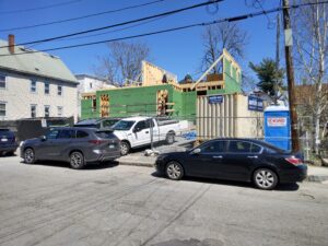 habitat for humanity home under construction