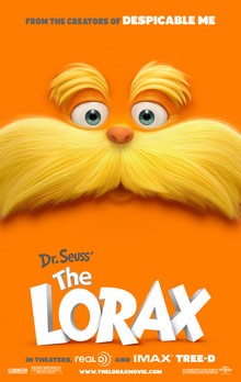 Movie poster for Dr. Suess' The Lorax
