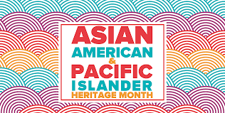 Colorful logo and text for Asian American Pacific Islander Heritage Month