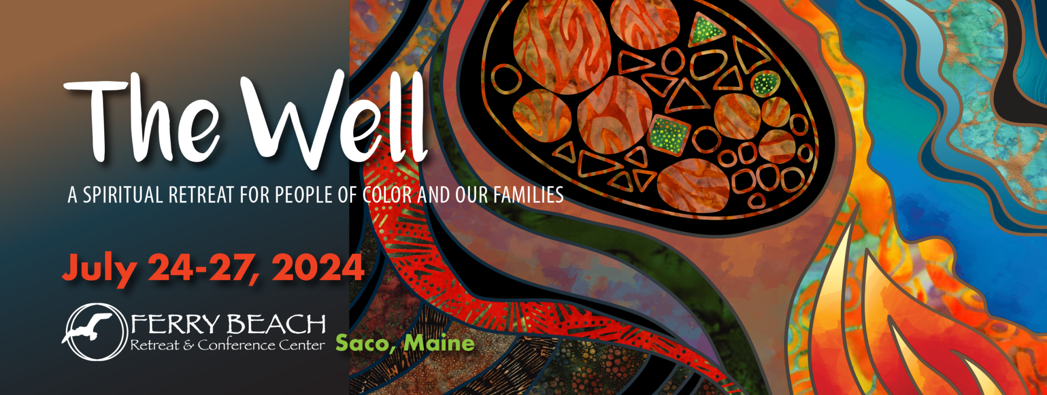  The Well 2024 banner with dates and location
