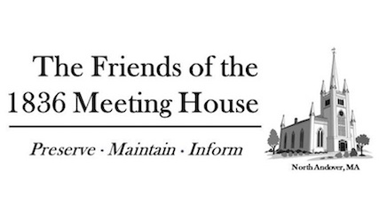 Friends of the 1836 Meeting House logo; Preserve - Maintain - Inform